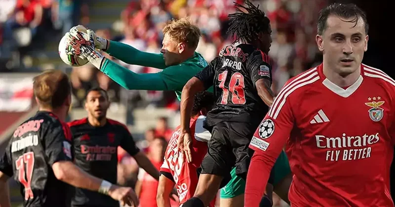Kerem Aktürkoğlu ve Orkun Kökçülü Benfica deplasmanda istediğini bulamadı Braga Benfica maç sonucu: 1 1 Fanatik Gazetesi Futbol Haberleri Spor