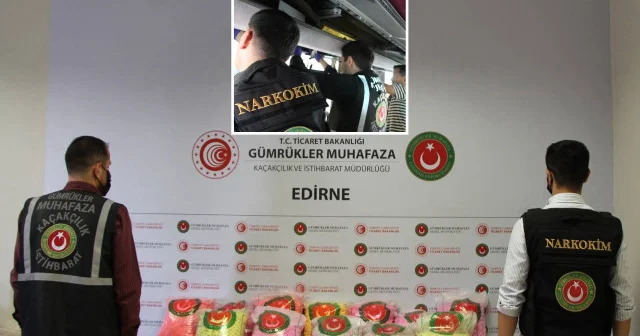 Gümrük muhafızları geçit vermiyor: Kapıkule de 77 kilo 36 gram uyuşturucu hap ele geçirildi Edirne Haberleri