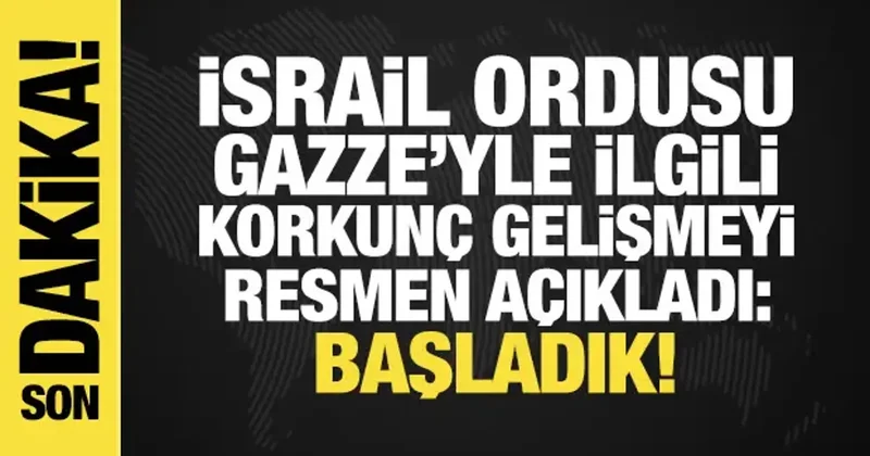 İsrail ordusu: Gazze yi işgal etmeye başladık