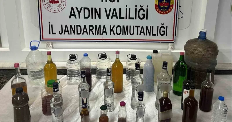 Sahta alkol üretip piyasa süren şüpheli yakalandı