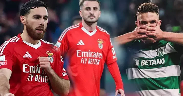 Benfica berabere kaldı, Sporting kazanarak Portekiz şampiyonu oldu! Kerem Aktürkoğlu, Orkun Kökçü...