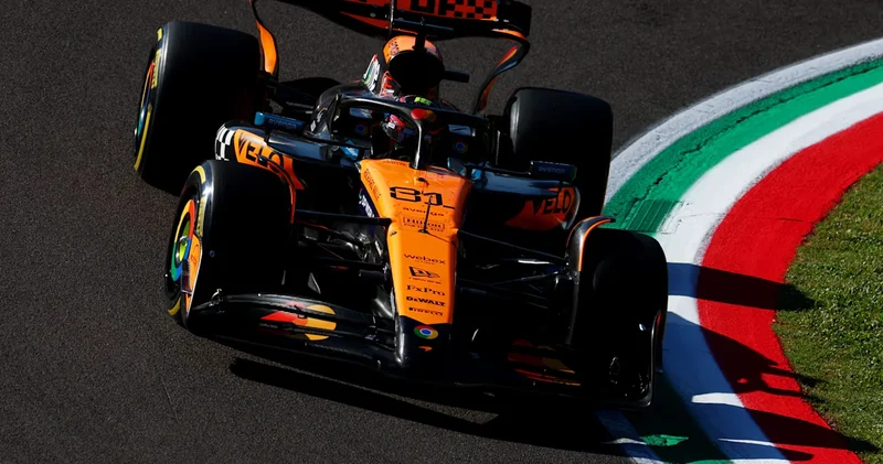 2025 Emilia Romagna GP 1. antrenman seansında Piastri lider, Norris ikinci sırada