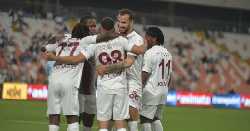 Hatayspor deplasmanda gol yağdırdı Sözcü Gazetesi
