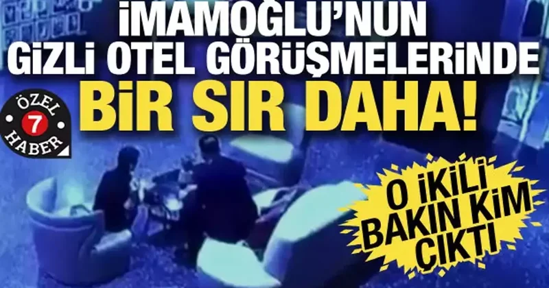 İmamoğlu nun otel görüşmelerinde bir sır daha! Metro ihale sürecinde gizli görüşme yapıldı