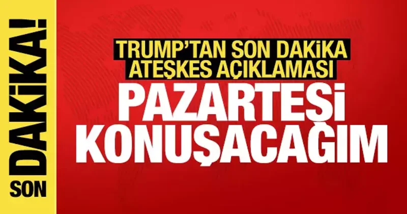 Trump: Putin ve Zelenski yle konuşacağım