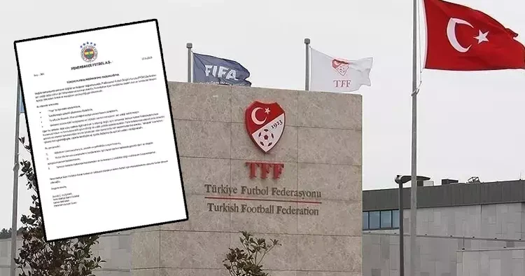 Fenerbahçe den TFF ye PFDK iddiaları hakkında başvuru: Hesaplaşma ve intikam içerikli bu düşmanca zihniyetin Türk Sporunda asla yeri olmadığını düşünüyoruz