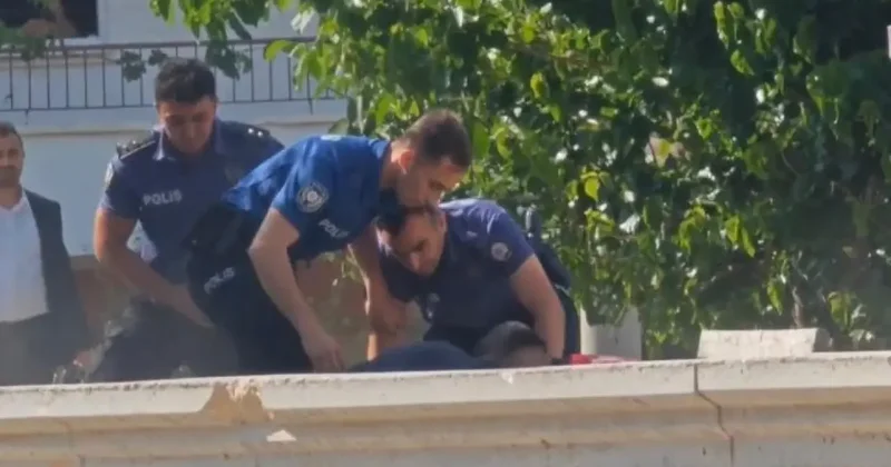 Çankırı da hareketli dakikalar: Erkek arkadaşının ofisini kurşunladı