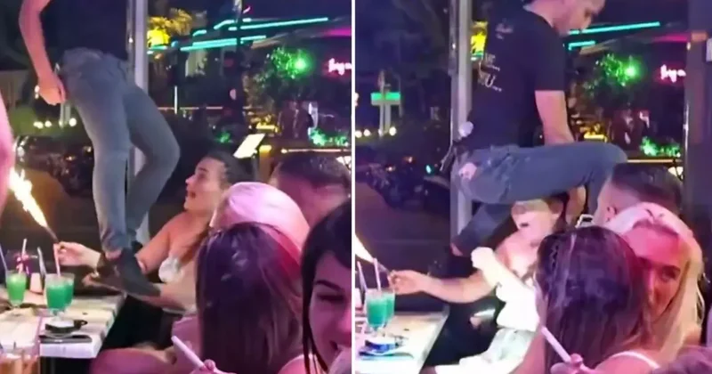 Türkiye yi dünyaya rezil ediyorlar! Neyse ki yetkililer daha fazla seyirci kalmadı