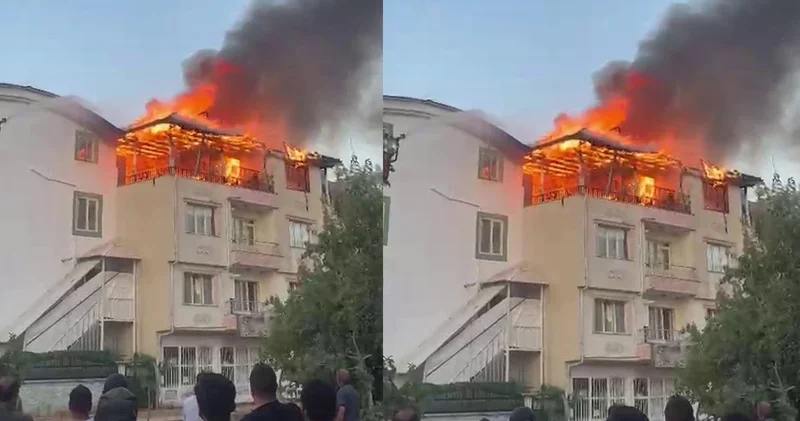 Mangal ateşinden çıkan yangın, evi küle çevirdi