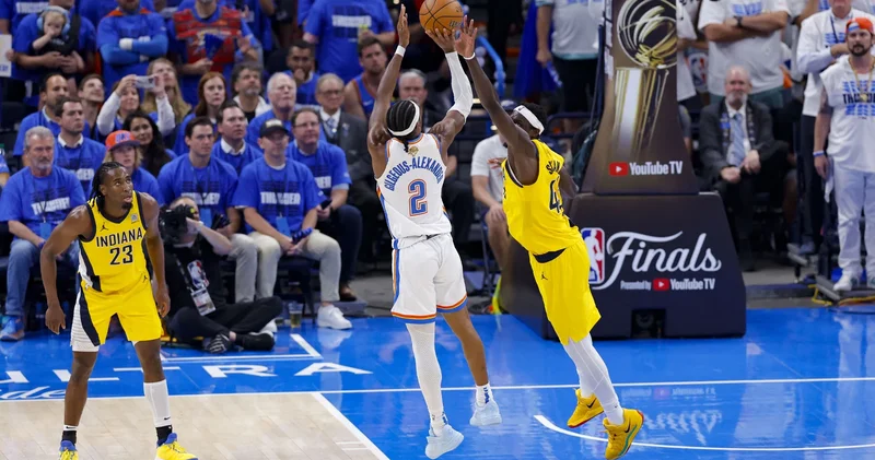 NBA final serisinde eşitlik bozuldu: Thunder, Pacers ı mağlup etti