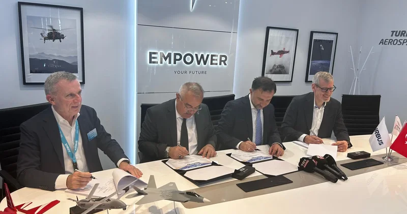 TUSAŞ ve Airbus, Paris Havacılık Fuarı nda 2 anlaşma imzaladı