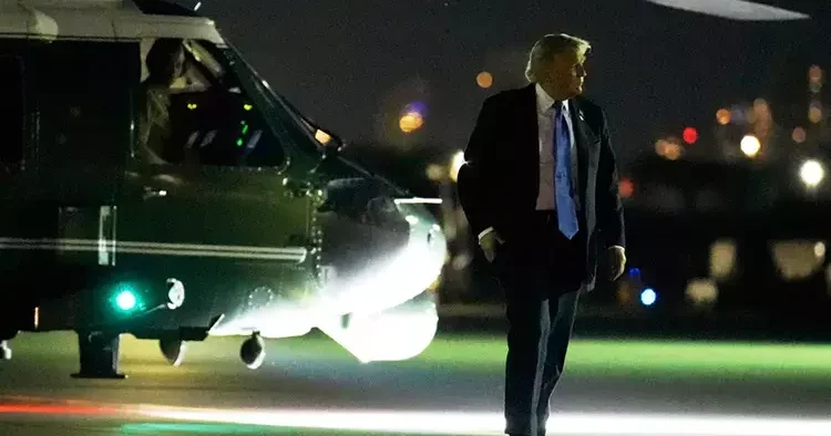 Son dakika... Trump Macron u yalanladı: Dönüş nedenim çok daha büyük!