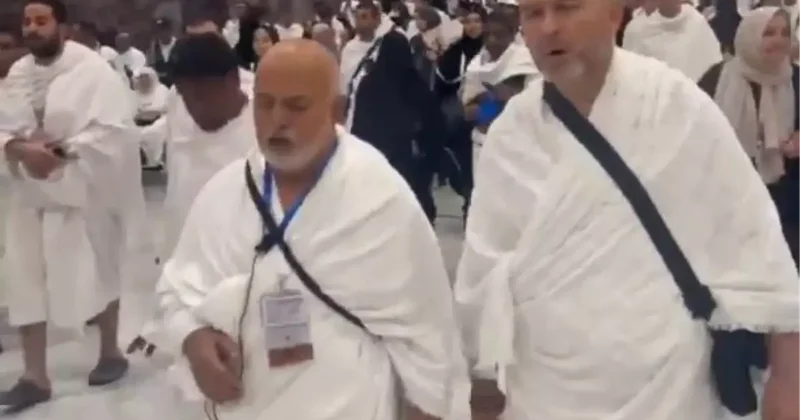 Bir dönem Türkiye nin en popüler ismiydi! Hac ibadetinde böyle görüntülendi
