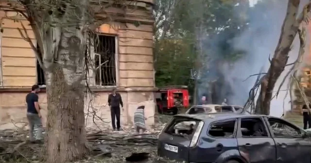 Rusya Kiev’i vurdu: Saldırının boyutu sabah görüntülendi VİDEO İZLE