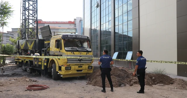Kayseri de, sondaj kuyusuna düşen işçi boğuldu Kayseri Haberleri