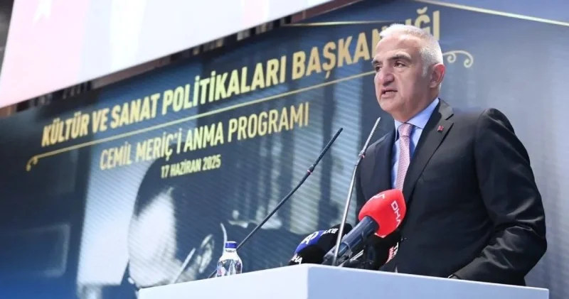 Kültür ve Turizm Bakanı Ersoy, yazar Cemil Meriç için konuştu: Doğu nun bilgeliği ve derinliğinden haberdardı