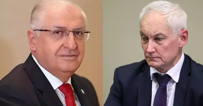 MSB Bakanı Yaşar Güler, Rus mevkidaşı ile görüştü