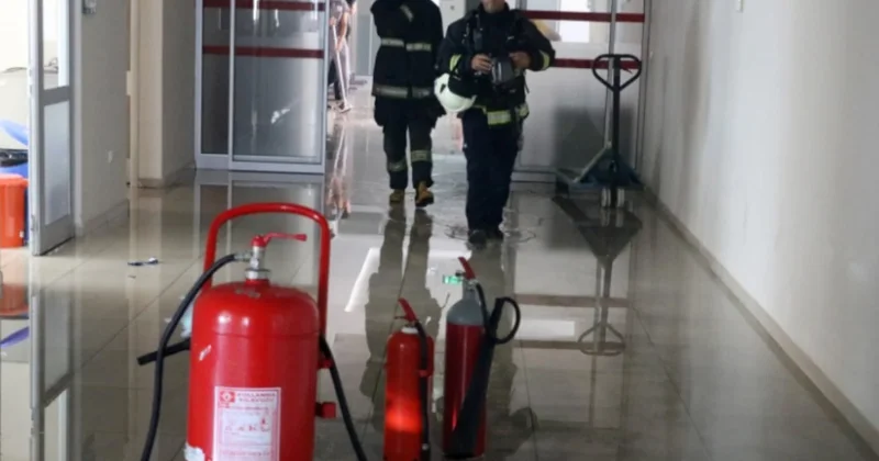 Ağız ve diş sağlığı merkezinde yangın Sözcü Gazetesi