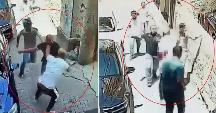 Diyarbakır daki bıçaklı dehşet kamerada
