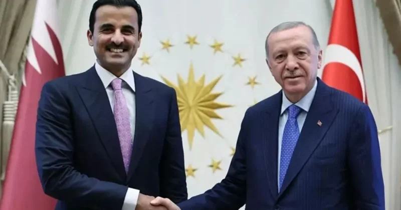 Başkan Erdoğan, Katar Emiri Şeyh Temim ile görüştü! İsrail bölge için en büyük tehdit