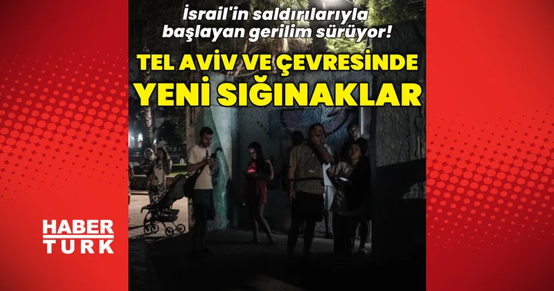 İran ın misillemeleri nedeniyle İsrail de yeni sığınaklar yapılıyor Dış Haberler