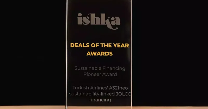 THY’ye ‘Sürdürülebilir Finansman Öncülük ödülü