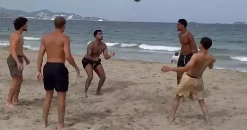 Ferdi Kadıoğlu ile Oosterwolde tatilde bir araya geldi Fanatik Spor Haberleri Video