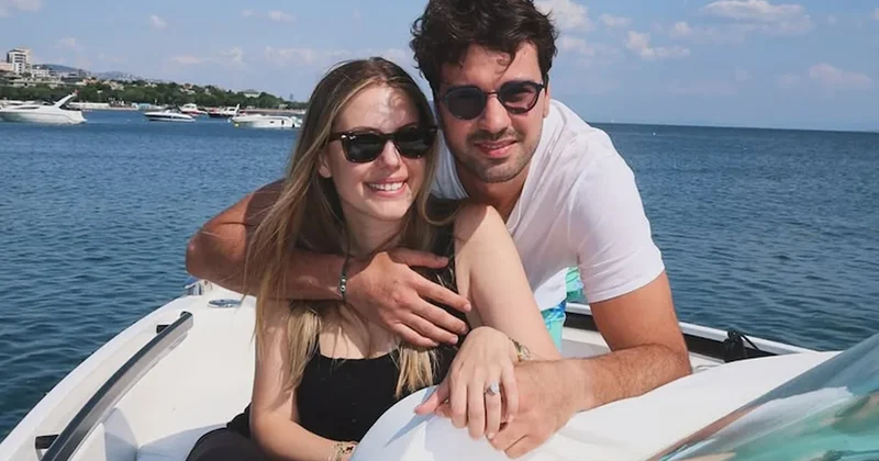 Eda Ece ile Buğrahan Tuncer in tekne keyfi Sözcü Gazetesi