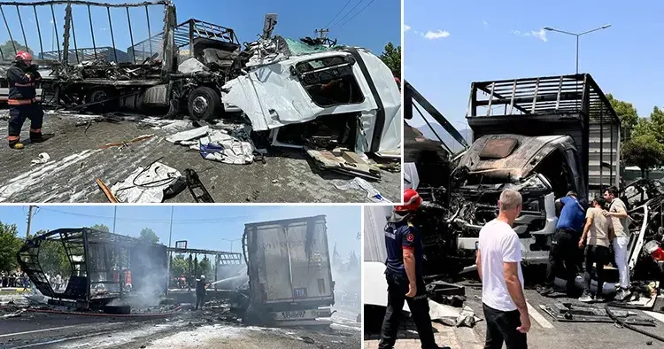 Sakarya da feci kazada 1 can kaybı, 2 yaralı