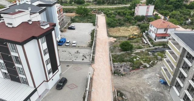 Tokat ta parke yol, bordür ve kaldırım çalışmaları sürüyor Tokat Haberleri