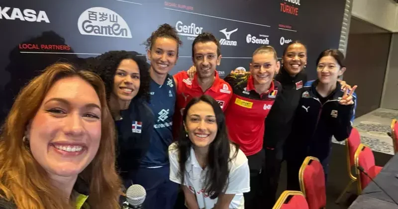Voleybol Milletler Ligi nin 2’nci haftası öncesi basın toplantısı düzenlendi