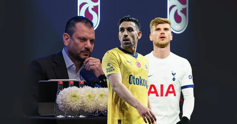 Ertuğrul Doğan transferler açıklaması! İrfan Can Kahveci ve Timo Werner...