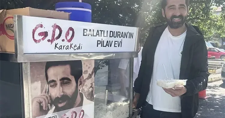 Volkan Başaran oyunculuğu bırakıp pilavcı oldu