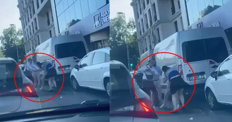 Beyoğlu nda kadın yolcu araçta sigara içmesine karşı çıkan taksiciye saldırdı: Beynini dağıtırım senin
