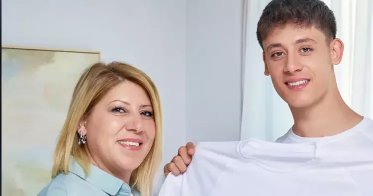 Arda Güler, annesiyle kamera karşısında!