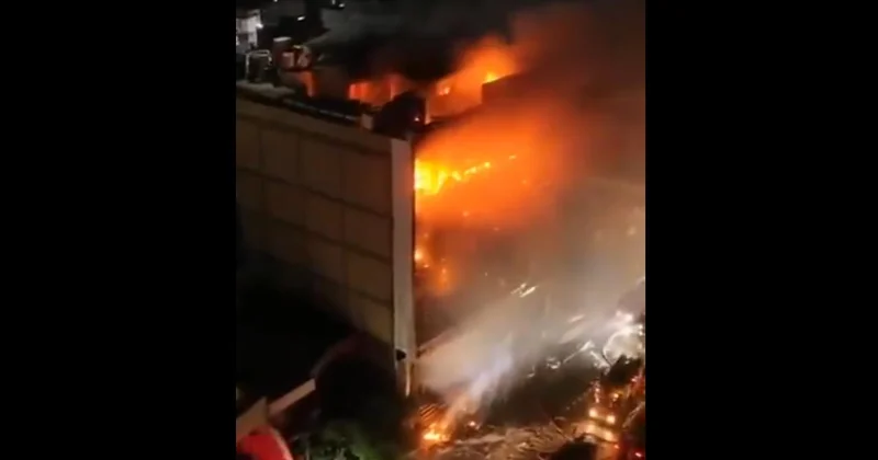 Irak ta AVM yangını: 50 ölü