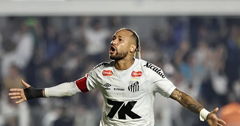 Sakatlıktan dönen Neymar attığı golle Santos a galibiyeti getirdi!