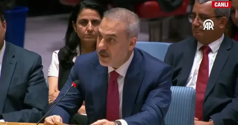 Bakan Fidan BM den dünyaya seslendi: İsrail barış istemiyor