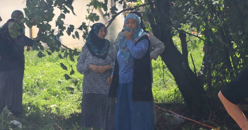 Hayvanlarını yagında kaybeden köylülerin hali yürek burktu!