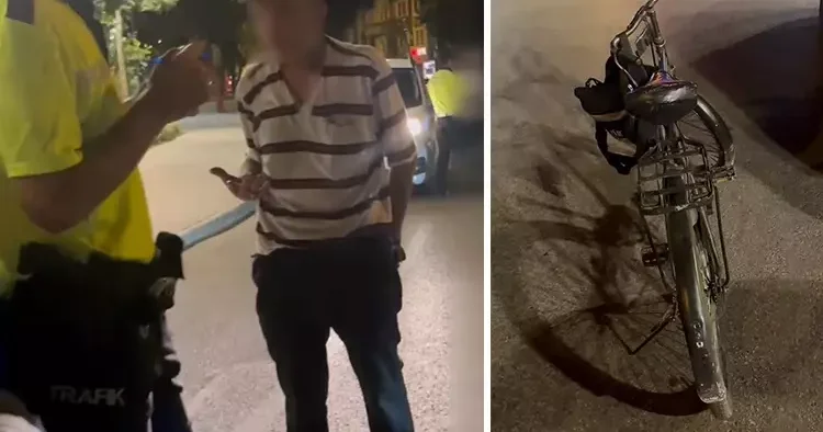Alkollü bisiklet kullanan adama şok ceza!