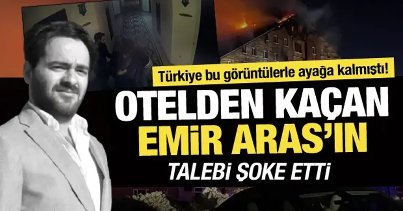 Kartalkaya da 78 kişiyi ölüme terk etmişti! Emir Aras tan mahkemede şaşırtan talep