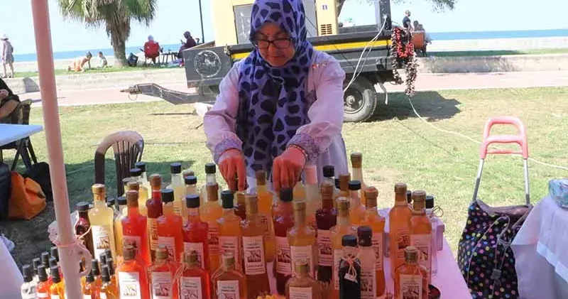 Pandemide bahçesinde yapımına başladığı sirke, geçim kapısı oldu