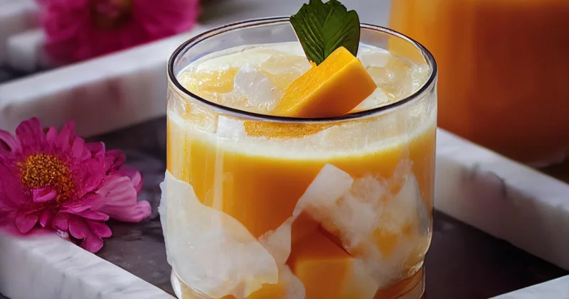 İstanbul da mango suyu içmek isteyen İspanyol turist