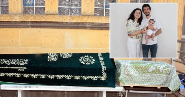 Yangında ölen anne ve bebeği aynı mezarda toprağa verildi Ankara Haberleri