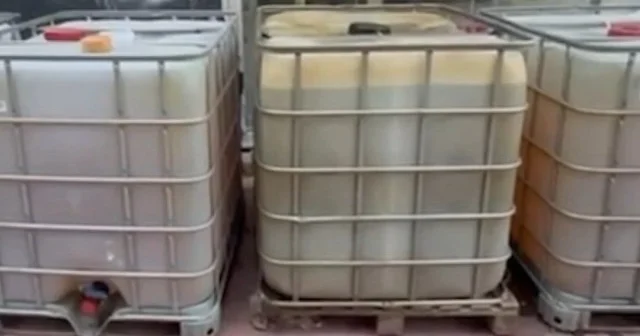 Samsun da 11 bin litre kaçak akaryakıt ele geçirildi VİDEO İZLE