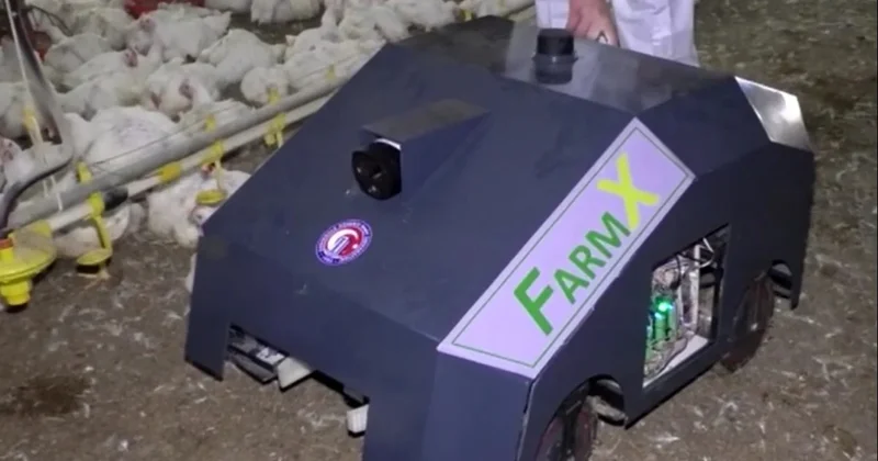 Türk mühendislerden akıllı kümes hamlesi: Salgınlar robotla önlenecek Sözcü Gazetesi