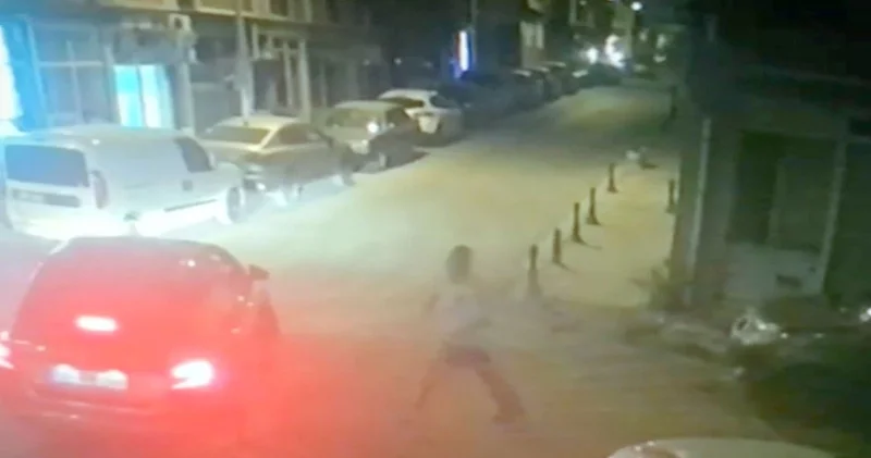 Tekirdağ da bir şahıs sokak ortasında dehşet saçtı