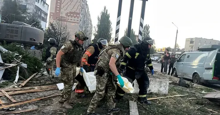 Rusya dan Ukrayna ya ağır saldırı! AVM ye 500 kg lık bomba attı