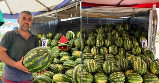 Diğer meyvelerden 20 kat ucuz olmasına rağmen karpuza umulan talep yok: Pazarda 5 8 liraya kadar düştü Aktüel Haberleri