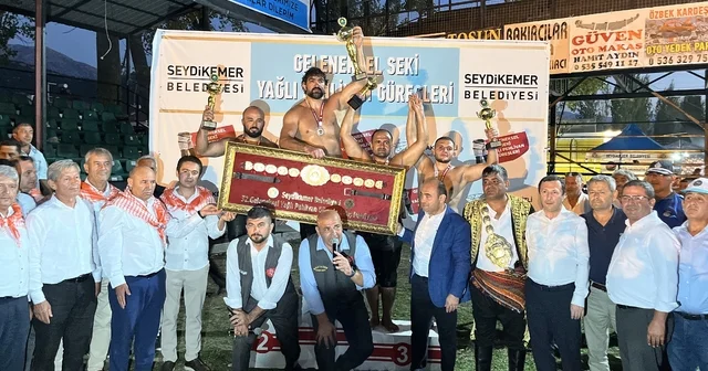 Seki Yağlı Güreşleri nde Başpehlivan İsmail Koç oldu Muğla Haberleri